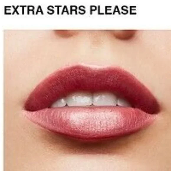 Last one! MAC EXTRA STARS PLEASE Lipstick mini NEW RARE Limited Ed Discontinued - Picture 3 of 8